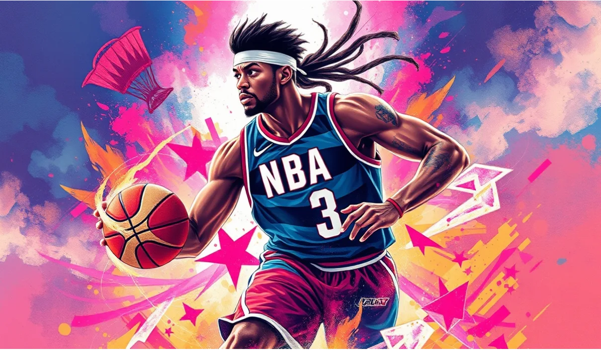 NBA全明星技巧挑战赛 示意图